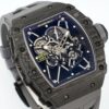 sy_no_1763491CE3EDFE4C697EEBEB4CEF5803_1 RICHARD MILLE Manual Mechanical Movement RICHARD MILLE Alloy Carbon Fiber Case Rubber Strap