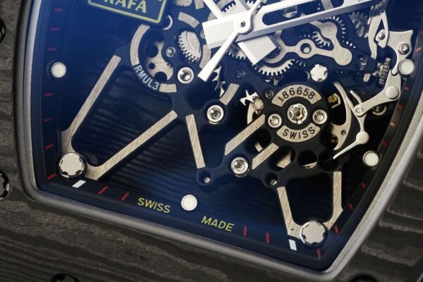 sy_no_1763491CE3EDFE4C697EEBEB4CEF5803_4 RICHARD MILLE Manual Mechanical Movement RICHARD MILLE Alloy Carbon Fiber Case Rubber Strap