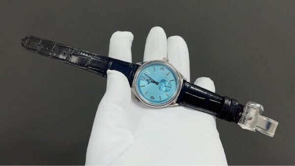 Rolex 1908 Hengdong 1908 series automatic mechanical movement men's watch blue dial platinum case