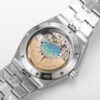 sy_no_19812ED7237C996EC62052ED39ED649B_7 Vacheron Constantin Grand Cross Four Seas series OVERSEAS automatic mechanical movement blue dial stainless steel case