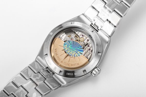 sy_no_19812ED7237C996EC62052ED39ED649B_7 Vacheron Constantin Grand Cross Four Seas series OVERSEAS automatic mechanical movement blue dial stainless steel case