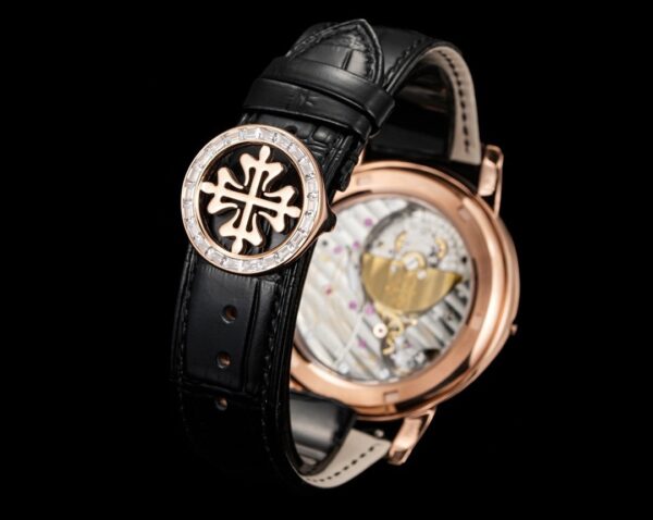 PATEK PHILIPPE Patek Philippe Watch Series Automatic Mechanical Movement Starry Sky World Diamond studded Men's Watch Swiss Watch Black Dial