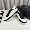 Chanel Quilted Calfskin & Suede Retro Trainer White-Black-Quilted-Calfskin
