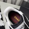 Chanel Quilted Calfskin & Suede Retro Trainer White-Black-Quilted-Calfskin