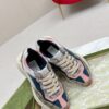 sy_no_1B750D1614F5D1BFA1D08B2D1737F512_5 Gucci Rhyton GG Canvas Sneaker in Denim Blue & Pink