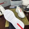 sy_no_1B84C9C09155AA6C55D2D01F890151C3_5 Prada White Knit Red-Label Slip-On Platform Sneaker
