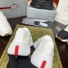 sy_no_1B84C9C09155AA6C55D2D01F890151C3_6 Prada White Knit Red-Label Slip-On Platform Sneaker