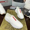 sy_no_1B84C9C09155AA6C55D2D01F890151C3_8 Prada White Knit Red-Label Slip-On Platform Sneaker