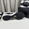 Chanel Quilted Calfskin & Suede Retro Trainer Black-White-Quilted-Calfskin