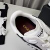 Chanel Quilted Calfskin & Suede Retro Trainer Black-White-Quilted-Calfskin