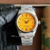 sy_no_1BAECFDAA0144839A810D114E93E75B5_0 Rolex Smooth Ring Oyster Perpetual Automatic Mechanical Movement Pikachu Yellow Dial Oyster Steel Case