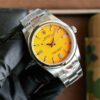 sy_no_1BAECFDAA0144839A810D114E93E75B5_1 Rolex Smooth Ring Oyster Perpetual Automatic Mechanical Movement Pikachu Yellow Dial Oyster Steel Case