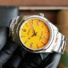 sy_no_1BAECFDAA0144839A810D114E93E75B5_3 Rolex Smooth Ring Oyster Perpetual Automatic Mechanical Movement Pikachu Yellow Dial Oyster Steel Case