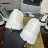 sy_no_1C40D928BAA547468CABBF707EBDF449_6 Prada Off-White Mesh Metal-Triangle Tread Platform Sneaker