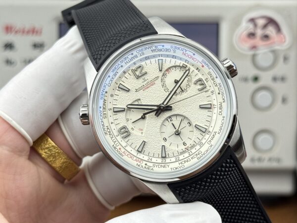 Jaeger LeCoultre Beichen series automatic mechanical movement blue men's waterproof men's watch Swiss watch titanium metal case