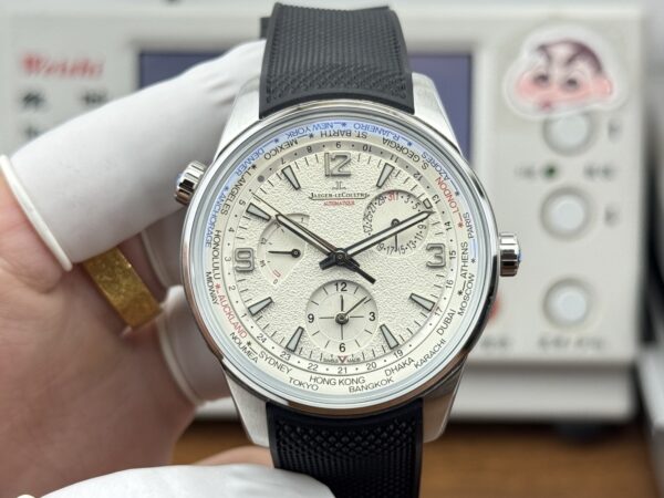 Jaeger LeCoultre Beichen series automatic mechanical movement blue men's waterproof men's watch Swiss watch titanium metal case