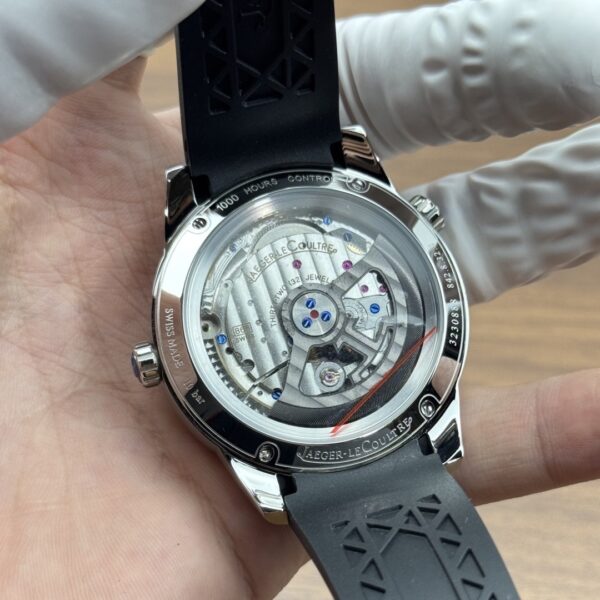 Jaeger LeCoultre Beichen series automatic mechanical movement blue men's waterproof men's watch Swiss watch titanium metal case