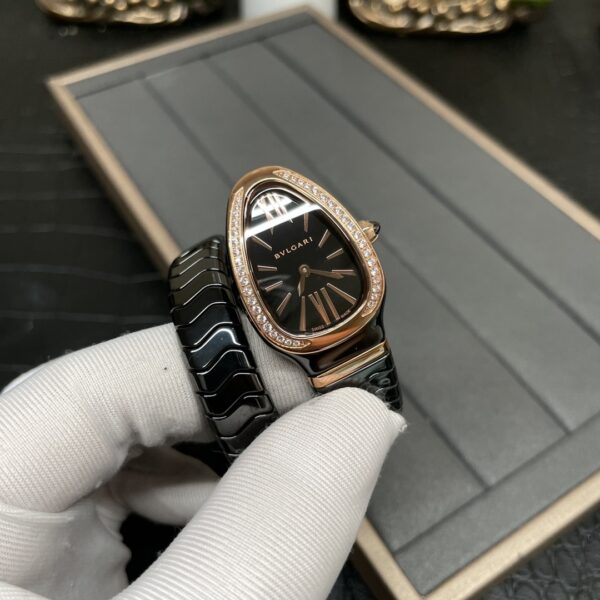 sy_no_1D0B93A9FF0A9259A2E50191DCE38CC0_2 BVLGARI watch quartz movement black dial women's watch