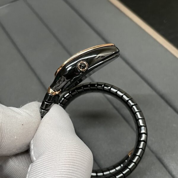 sy_no_1D0B93A9FF0A9259A2E50191DCE38CC0_5 BVLGARI watch quartz movement black dial women's watch