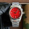 Rolex smooth bezel Oyster style permanent movement automatic mechanical movement women's watch