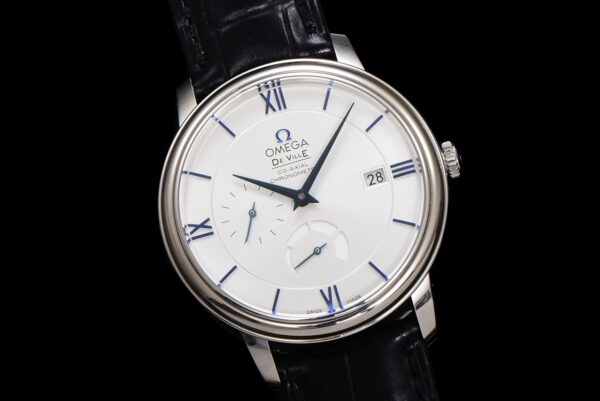 Omega Disc Fly series elegant automatic mechanical movement casual calendar men's watch Swiss watch 39.5mm