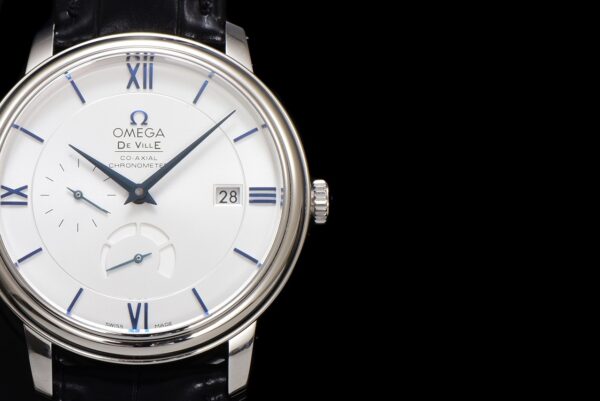 Omega Disc Fly series elegant automatic mechanical movement casual calendar men's watch Swiss watch 39.5mm