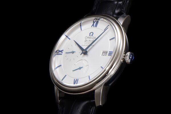 Omega Disc Fly series elegant automatic mechanical movement casual calendar men's watch Swiss watch 39.5mm