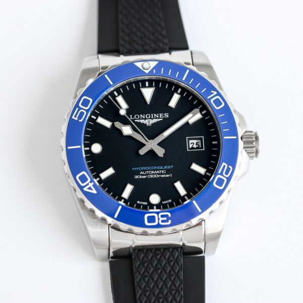 sy_no_1ECEDB3CD6B69EA9F92A0997747AF3D4_0 LONGINES HYDROCONQUEST Kangkas Diving Series GMT Automatic Mechanical Movement 300m Waterproof Men's Watch