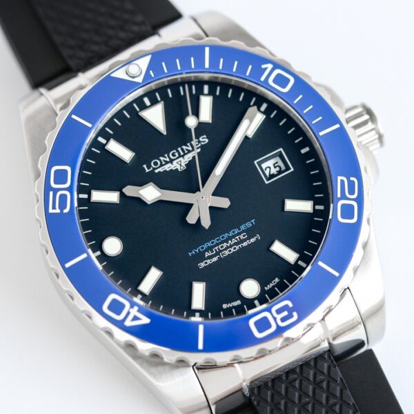 sy_no_1ECEDB3CD6B69EA9F92A0997747AF3D4_2 LONGINES HYDROCONQUEST Kangkas Diving Series GMT Automatic Mechanical Movement 300m Waterproof Men's Watch