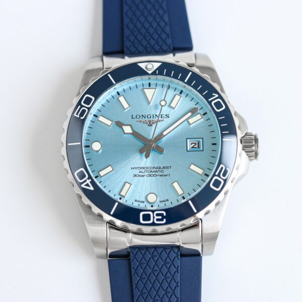 sy_no_1ECEDB3CD6B69EA9F92A0997747AF3D4_3 LONGINES HYDROCONQUEST Kangkas Diving Series GMT Automatic Mechanical Movement 300m Waterproof Men's Watch