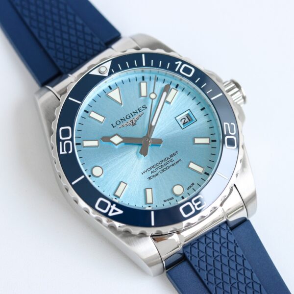 sy_no_1ECEDB3CD6B69EA9F92A0997747AF3D4_4 LONGINES HYDROCONQUEST Kangkas Diving Series GMT Automatic Mechanical Movement 300m Waterproof Men's Watch