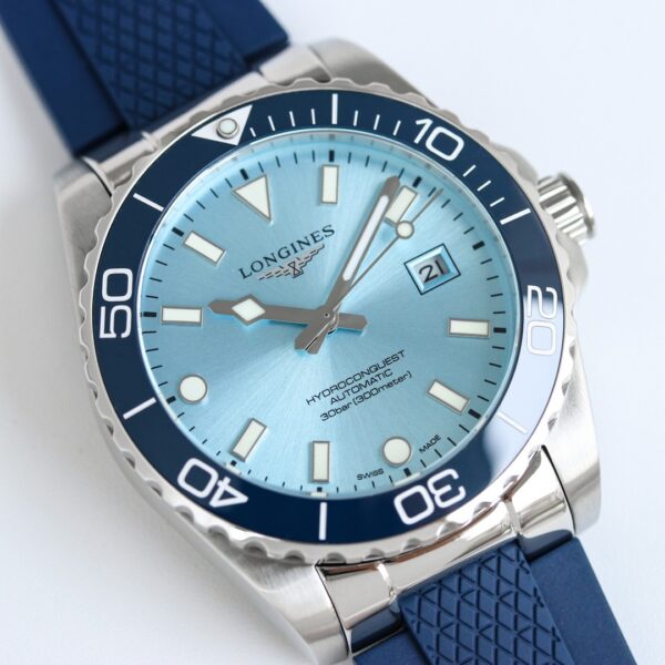 sy_no_1ECEDB3CD6B69EA9F92A0997747AF3D4_5 LONGINES HYDROCONQUEST Kangkas Diving Series GMT Automatic Mechanical Movement 300m Waterproof Men's Watch