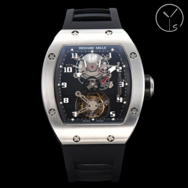 sy_no_206B2C6362BFF367216F0ACBAE27938B_0 Richard Mille Automatic Mechanical Movement Richard Mille Hollow Dial