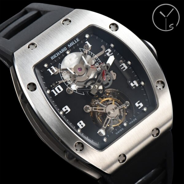 sy_no_206B2C6362BFF367216F0ACBAE27938B_4 Richard Mille Automatic Mechanical Movement Richard Mille Hollow Dial