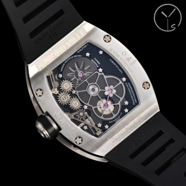 sy_no_206B2C6362BFF367216F0ACBAE27938B_7 Richard Mille Automatic Mechanical Movement Richard Mille Hollow Dial