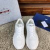sy_no_20E0A942F8BDD7AF7176394FD51BF0D1_0 Prada White Leather Triangle Logo Thick-Sole Low-Top Sneaker