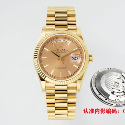 Rolex Dog Tooth Ring Weekly Calendar Automatic Mechanical Movement 100m Waterproof Men's Watch Swiss Watch