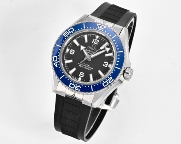 sy_no_2215F582BEF21F35840084E09511A8C6_0 Omega Seamaster Series Ocean Universe Automatic Mechanical Movement Black Dial Stainless Steel Case Rubber Strap