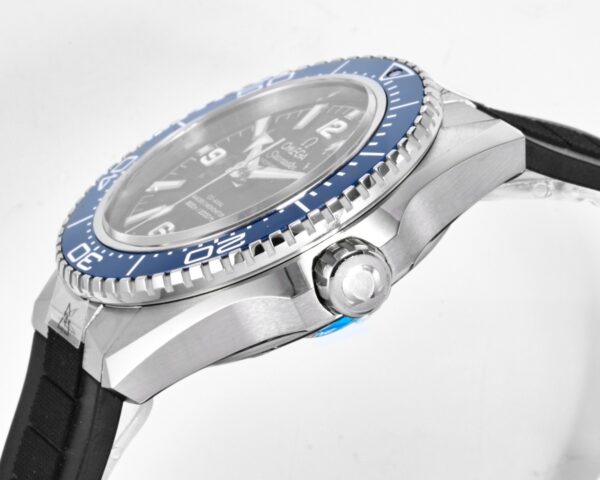 sy_no_2215F582BEF21F35840084E09511A8C6_5 Omega Seamaster Series Ocean Universe Automatic Mechanical Movement Black Dial Stainless Steel Case Rubber Strap