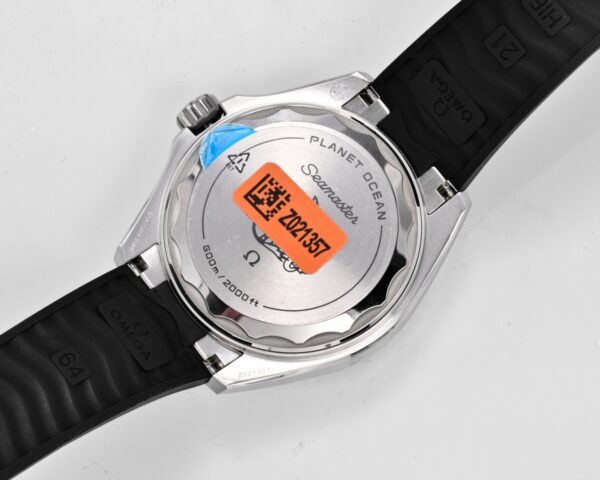 sy_no_2215F582BEF21F35840084E09511A8C6_6 Omega Seamaster Series Ocean Universe Automatic Mechanical Movement Black Dial Stainless Steel Case Rubber Strap