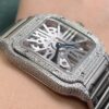 sy_no_22423DCA952AADFABAFA82696ACF0BF5_2 Cartier Shandushi series manual mechanical movement hollow dial stainless steel strap