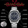sy_no_2249FC78B217CBC6151CE67D3276C59C_7 Omega Super Series Double Small Dial Racing Chronometer Automatic Mechanical Movement Date Display Small Second Disc Black Dial