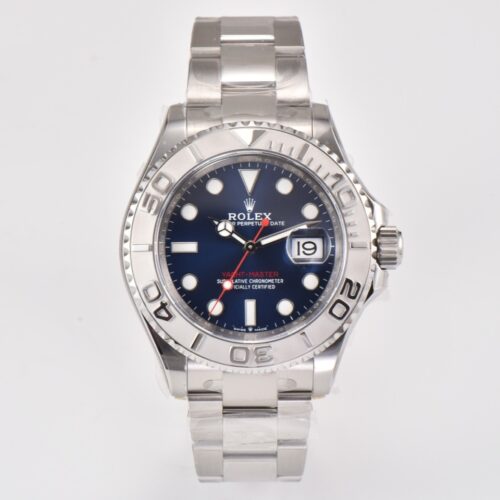 ROLEX Yacht Luxury Blue Yacht Automatic Mechanical Movement Waterproof Blue Dial Oyster Steel Strap