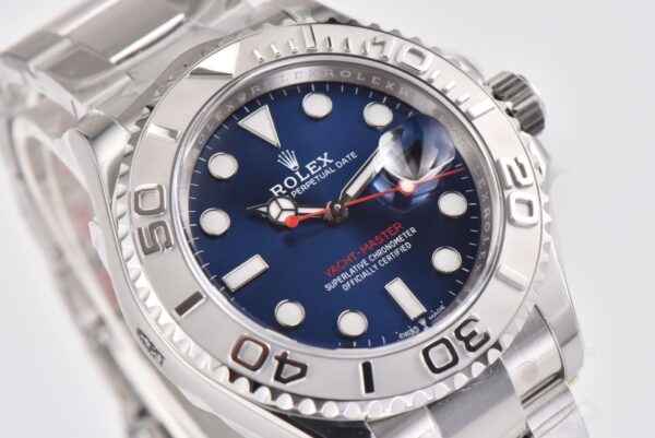 sy_no_228EEC7AFE31FF9A9C65F099C6F01C79_3 ROLEX Yacht Luxury Blue Yacht Automatic Mechanical Movement Waterproof Blue Dial Oyster Steel Strap