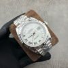 Rolex Dog Tooth Ring Logbook Series Automatic Mechanical Movement Waterproof 100m Men's Watch Swiss Watch 41mm White Dial