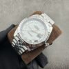 Rolex Dog Tooth Ring Logbook Series Automatic Mechanical Movement Waterproof 100m Men's Watch Swiss Watch 41mm White Dial