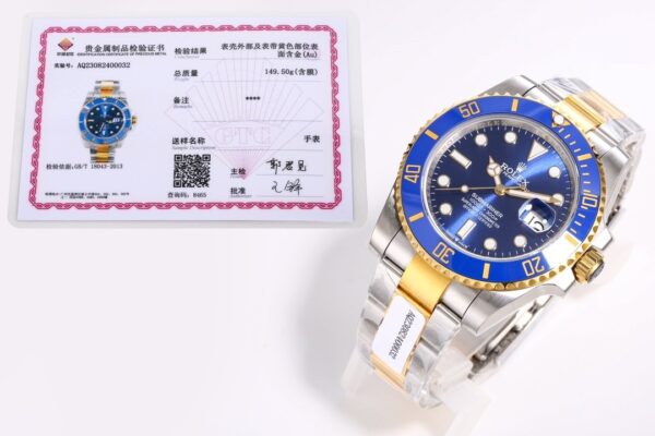 ROLEX Rolex Submariner Blue Water Ghost Automatic Mechanical Movement Date Display Blue Dial Oyster Steel Strap