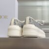 Dior Blue Oblique Canvas Platform Low-Top Sneaker