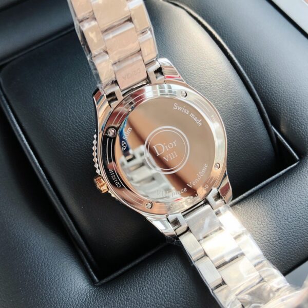 DIOR watch quartz movement stainless steel strap 32mm mother of pearl dial for both men and women, 50 meter waterproof
