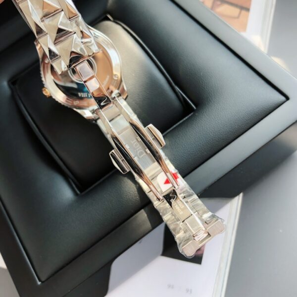 DIOR watch quartz movement stainless steel strap 32mm mother of pearl dial for both men and women, 50 meter waterproof